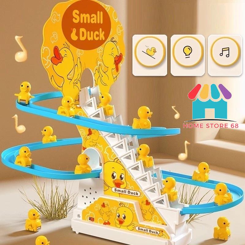 Đồ Chơi Cầu Trượt Vịt Leo Cầu Thang Cho Bé VINATOYS, Có Âm Thanh Nhạc Vui Nhộn, Kích Thích Tư Duy Nhựa An Toàn (Mẫu Mới)