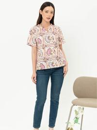 Gambar *Ready Stok* SISTER'S - Atasan Katun Y8582 (ZE) - Biru Muda, M dari Sisters Fashion Group Kota Administrasi Jakarta Utara 3 Tokopedia