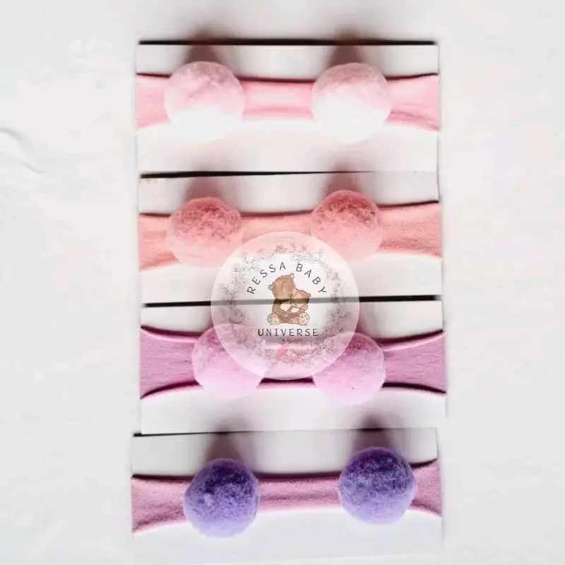 Bandana Bayi Pompom Accessories 4