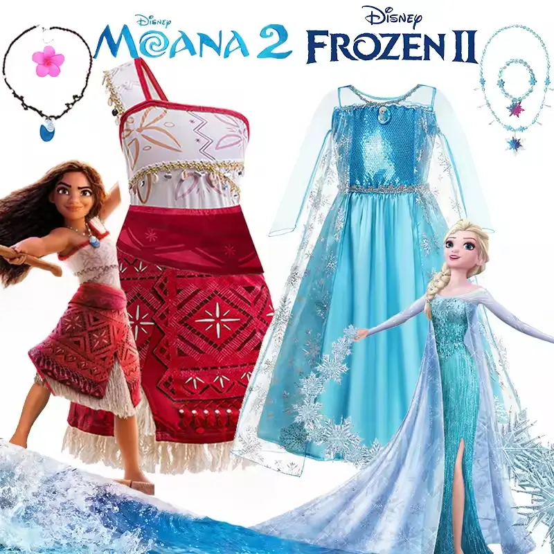 Frozen Princess Dresses for Girls Anna Elsa Halloween Cosplay Costumes for 3-10Yrs Children Costumes for 2025 New Movie Moana - TikTok Shop Philippines Frozen Princess Dresses for Girls Anna Elsa Halloween Cosplay Costumes for 3-10Yrs Children Costumes for 2025 New Movie Moana - TikTok Shop Philippines