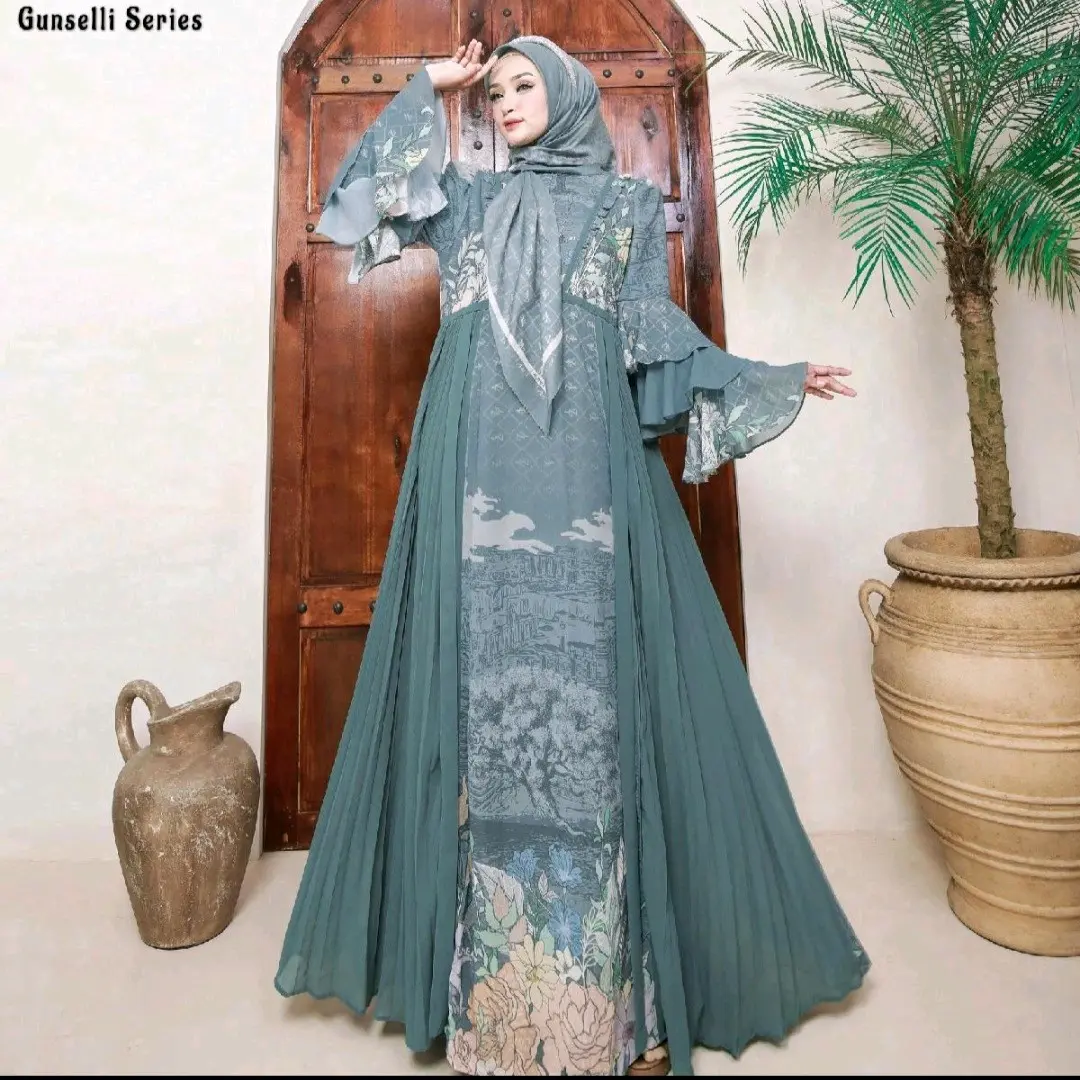 ALZHEA PREMIUM GAMIS CERUTY SULTHAN GUNSELLI Raja Gallery Muslimah