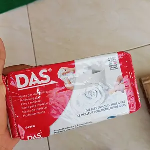 DAS Modelling Air Drying Clay White - 250gr / 500gr - Tanah Liat Putih