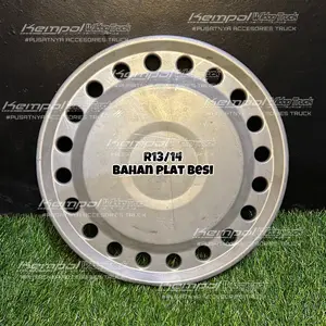 1biji wheldop R13 dan 14 mentahan bahan plat besi Car