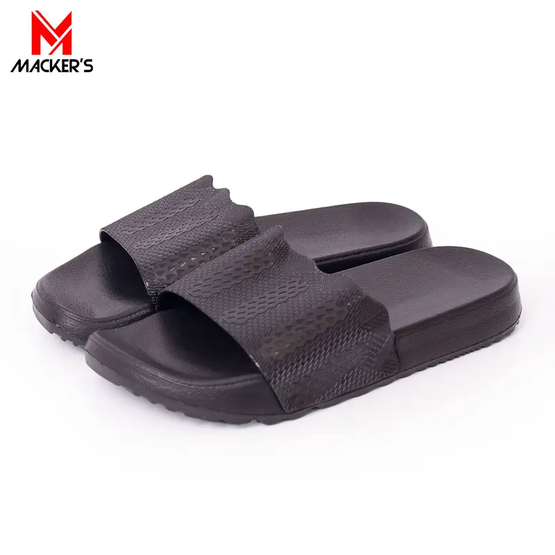 [MACKER'S] 2321 Sandal Wanita Anti Slip Sandal Slop Wanita Ringan Empuk Bahan Karet gelombang 2