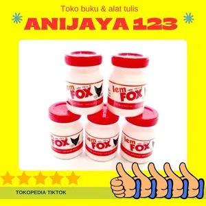 LEM FOX PUTIH PVAC BOTOL 150gr ORIGINAL (1pcs) - DAYA REKAT KUAT, CEPAT KERING