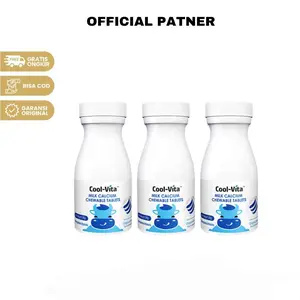 Coolvita Milk Calcium Chewable Tablet Rasa Original 1 Botol isi 30 tablet