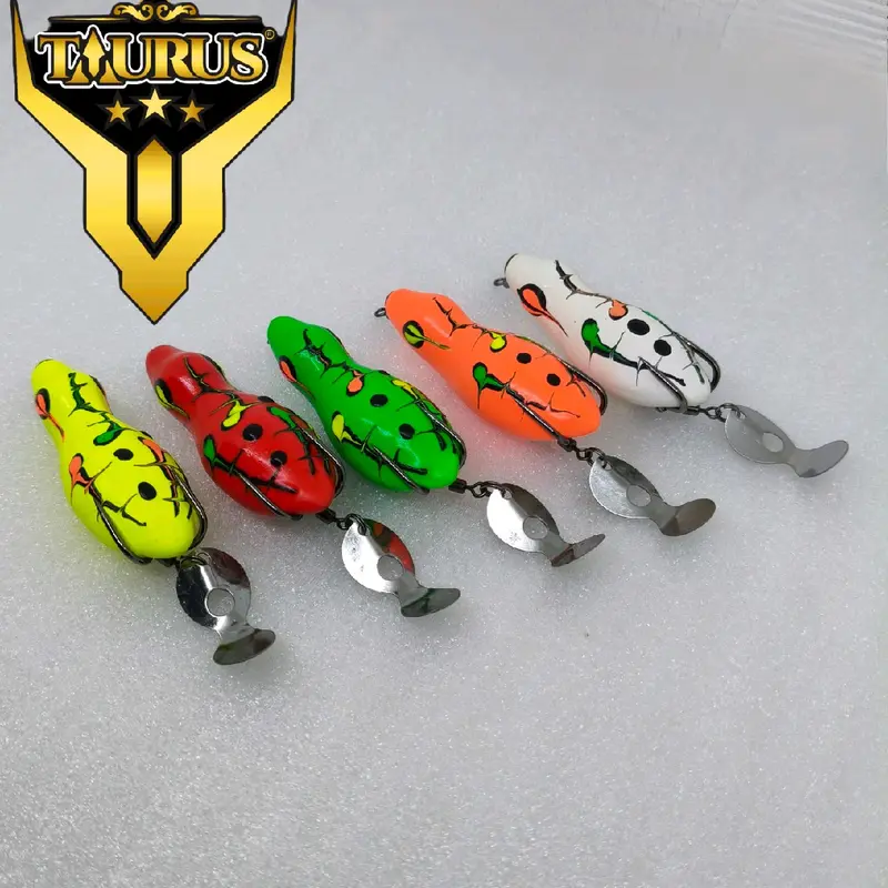 Jaws frog Taurus jumbo 6cm berisik 3