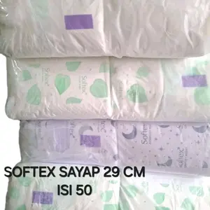 Softex Softex 29cm isi 50 varian sayap kualitas terbaik untuk kebutuhan sehari-hari