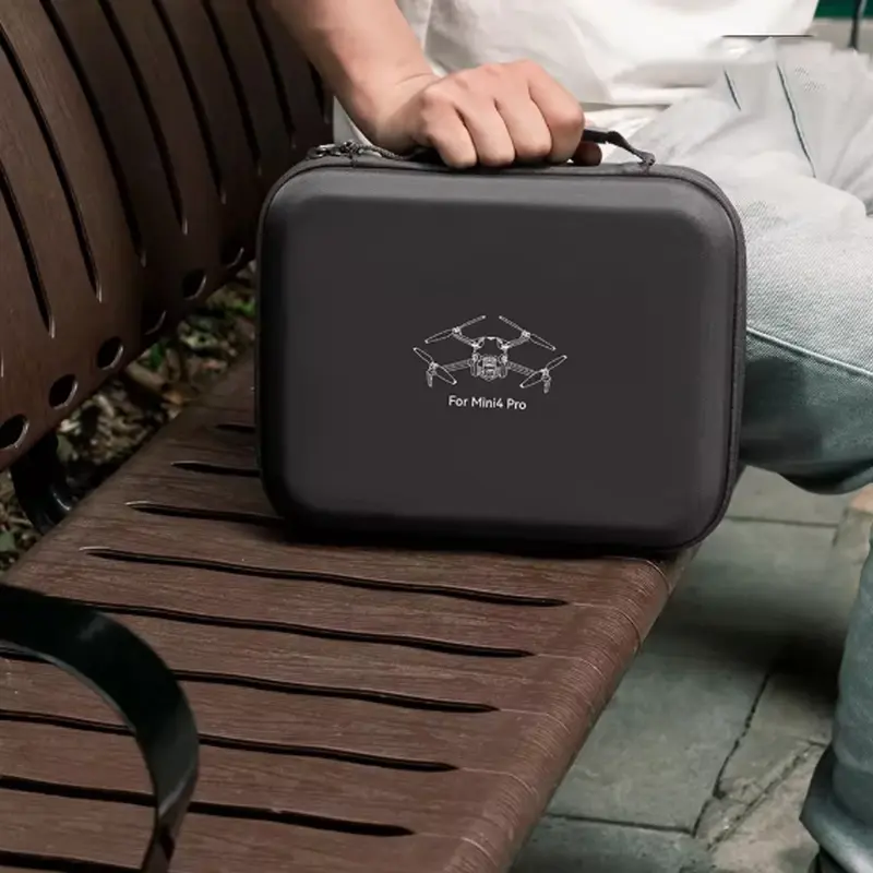 (BISA COD) XIFIJI Tas Drone Hard Shell Protective Storage Bag DJI Mini 4 Pro - XJI4 TERMURAH Aksesoris Plastik 7