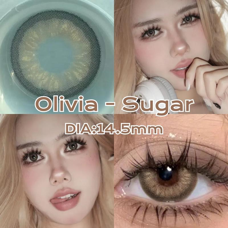 Mysticeyes Softlens - Himalaya Brown Russian Brown Olivia Sugar Normal Contact lens Soflen Lensa 6