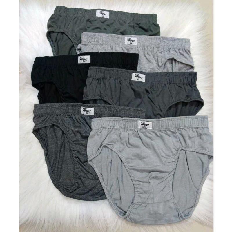 PROMO!!! 8 PCS CELANA DALAM CROCODILE BAHAN KATUN ADEM DAN NYAMAN DIPAKAI Cowok Dewasa 2