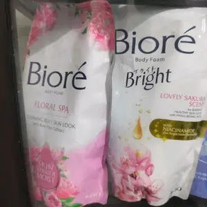 BIORE BODY WASH 400ml sabun cair