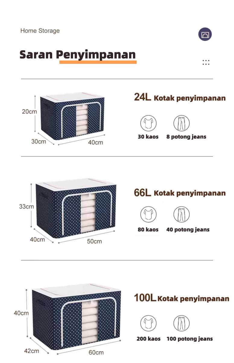 Kotak penyimpanan oxford Bedroom storage box Pakaian organizer Jumbo Tempat Penyimpanan Multifungsi mainan box storge Bedroom Garments Storage Kotak Simpanan dengan Bingkai Baja Kotak Simpanan Anti Air dan Anti Kelembaban organizer box storage Kotak penyimpanan oxford Bedroom storage box Pakaian organizer Jumbo Tempat Penyimpanan Multifungsi mainan box storge Bedroom Garments Storage Kotak Simpanan dengan Bingkai Baja Kotak Simpanan Anti Air dan Anti Kelembaban organizer box storage