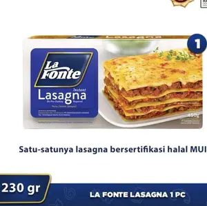 La Fonte Kulit Lasagna Sheets 230 gram READY Gojek
