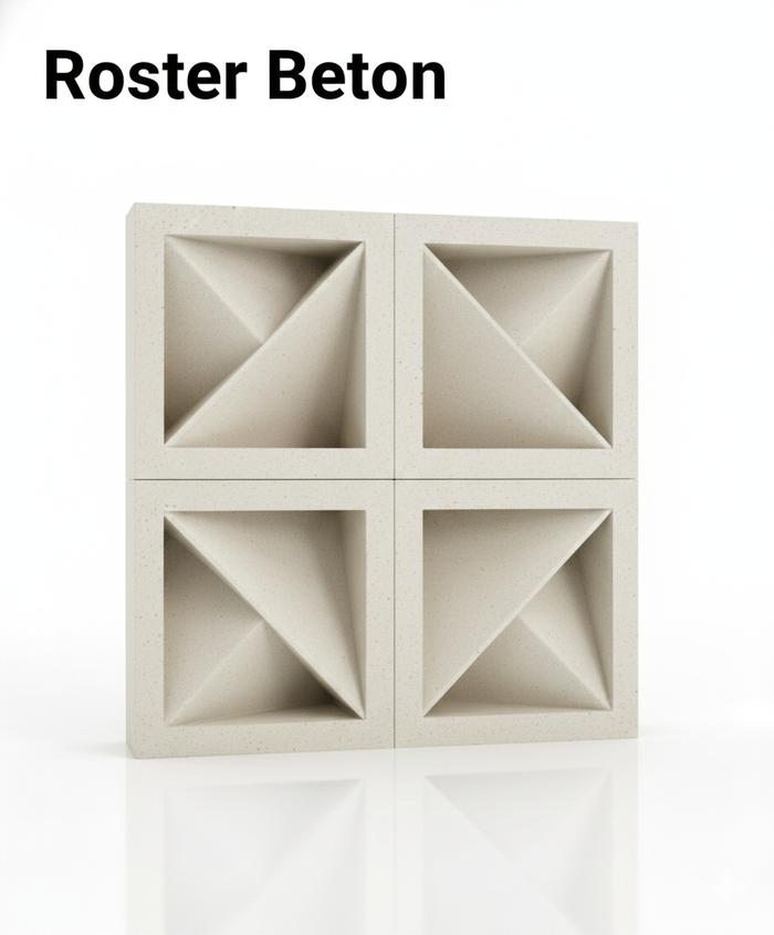 Gambar Roster Beton Minimalis - Nako, Arow Dua Sisi, Anti Tampias, 20 x 20 | Loster Putih | Ventilasi Udara, Pagar Rumah dari JAYA BETON NIAGA Kota Bandung Tokopedia