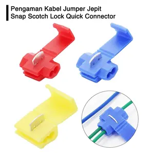 Konektor Kabel Jumper Snap Scotch Lock Pengaman Kabel