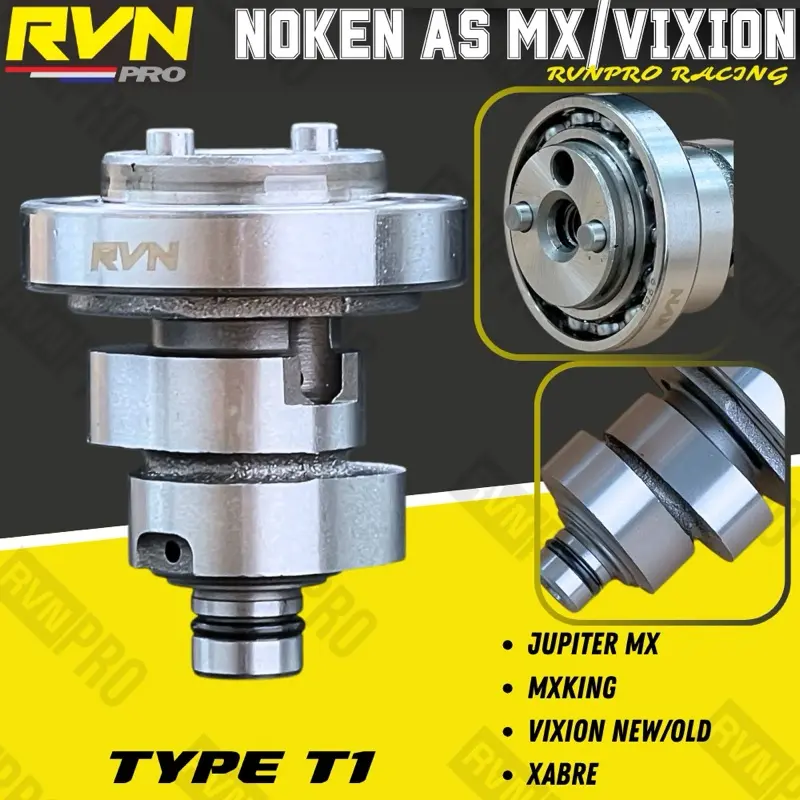 PAKETAN NOKEN AS RVN RACING CAM JUPITER MX VIXION MXKING MXKING R15 OLD ...
