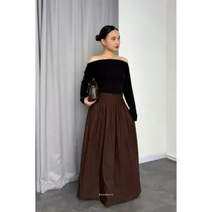 WEARSKYE - Cathlen Basic Maxi Skirt | Rok Wanita