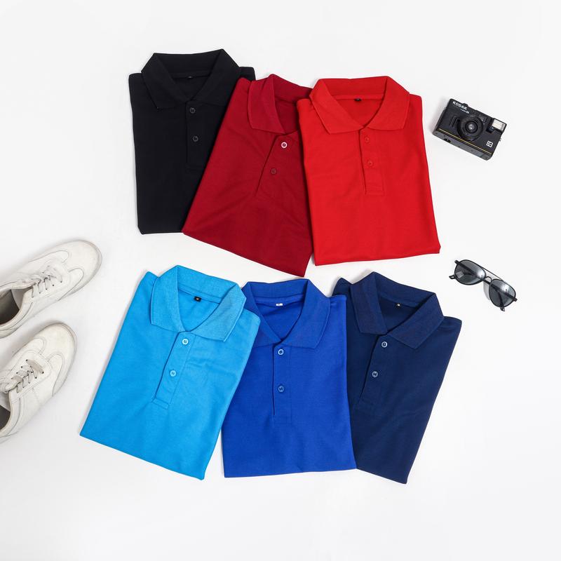 Product Introduction of KaosPolos88 Kaos Polo Shirt Polos Pria | Kaos Polos Pria berkerah | baju seragam Dewasa Cowok Distro Lengan Pendek Kaos Kerah Atasan Casual 2