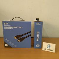 Gambar NYK Cable HDMI with Ethernet 1,4V - 10M dari ITShop Online Kota Malang 5 Tokopedia