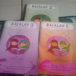 [3 Buku] BACALAH Jilid 1-3 Cara Cepat Belajar Membaca - Buku Anak PAUD TK