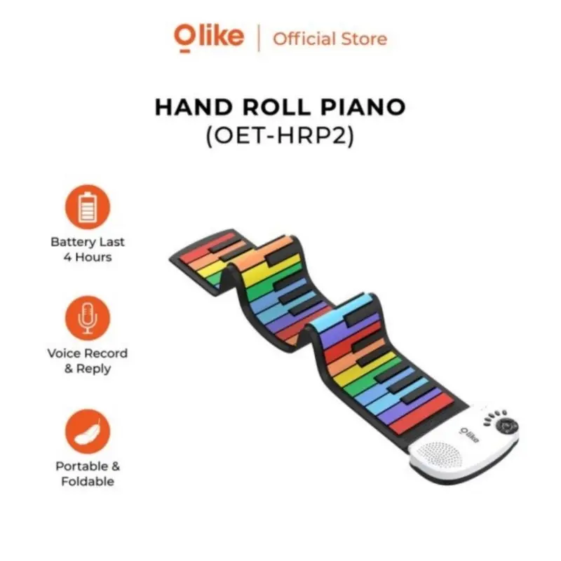 Olike Hand Roll Piano Kids - Garansi Resmi Olike Anak
