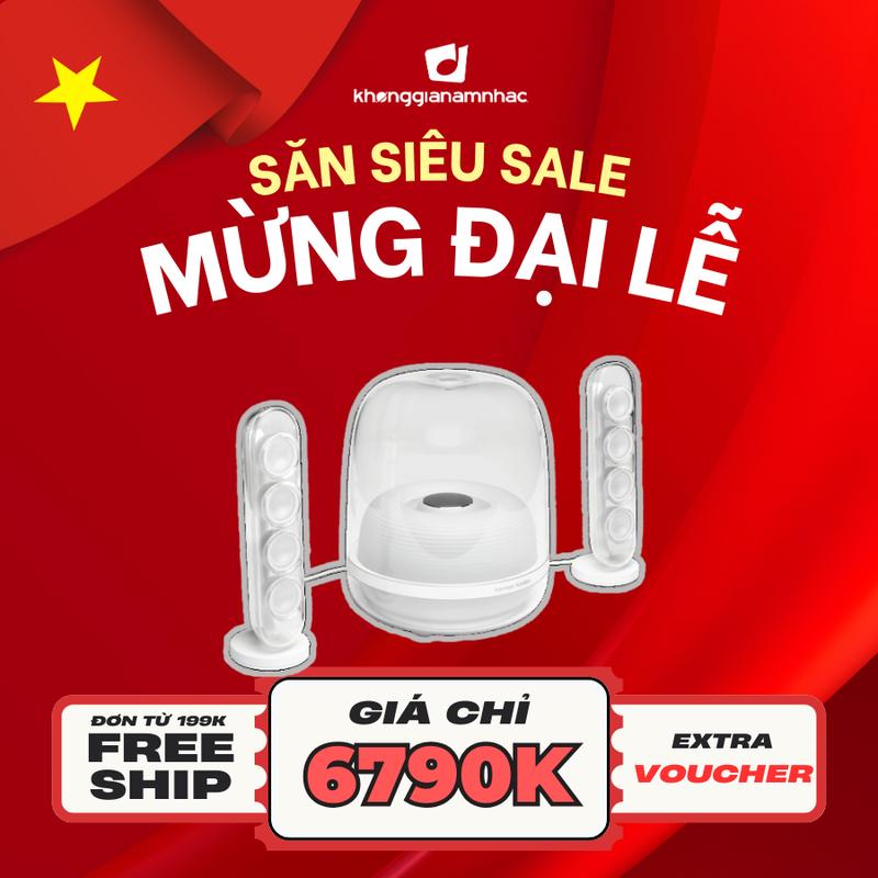 Loa Để Bàn Bluetooth Harman/kardon Soundsticks 4- Nghe Nhạc, Củ Loa, Bass căng, Công suất lớn