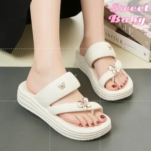 Sweet Manis 2026 pola bunga sandal wanita karet bunga sandal wanita sandal wanita