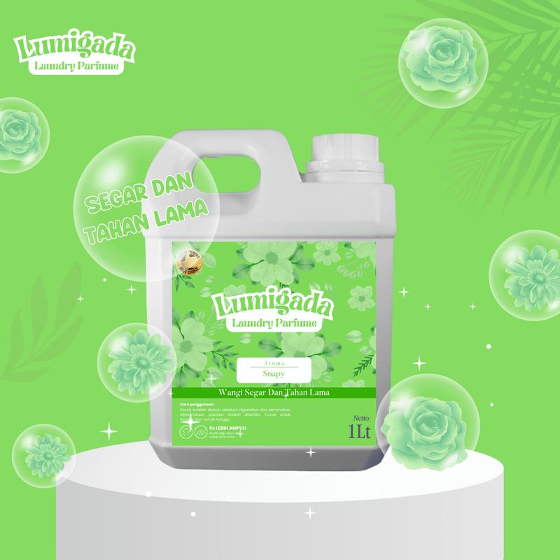 SNAPY PARFUM LAUNDRY Lumigada Pewangi Pakaian Tahan Lama Berkualitas 1 Liter 2