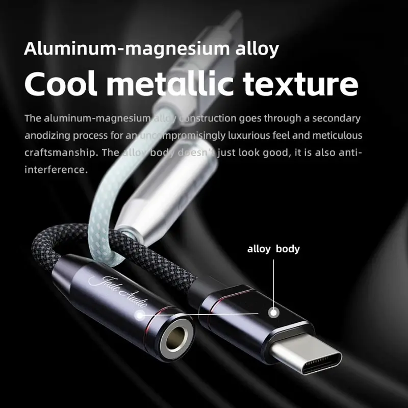 DAC FiiO Jade Audio JA11 USB Type C to 3.5mm For IOS Android 5