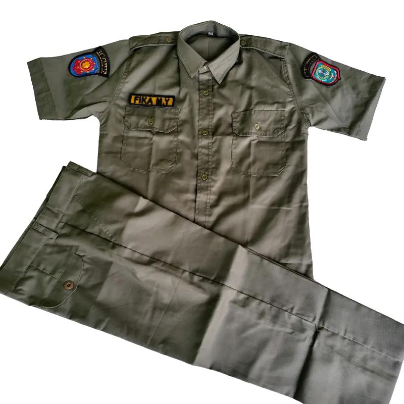 1stel baju PDH POLPP lengan pendek pria dan wanita 1