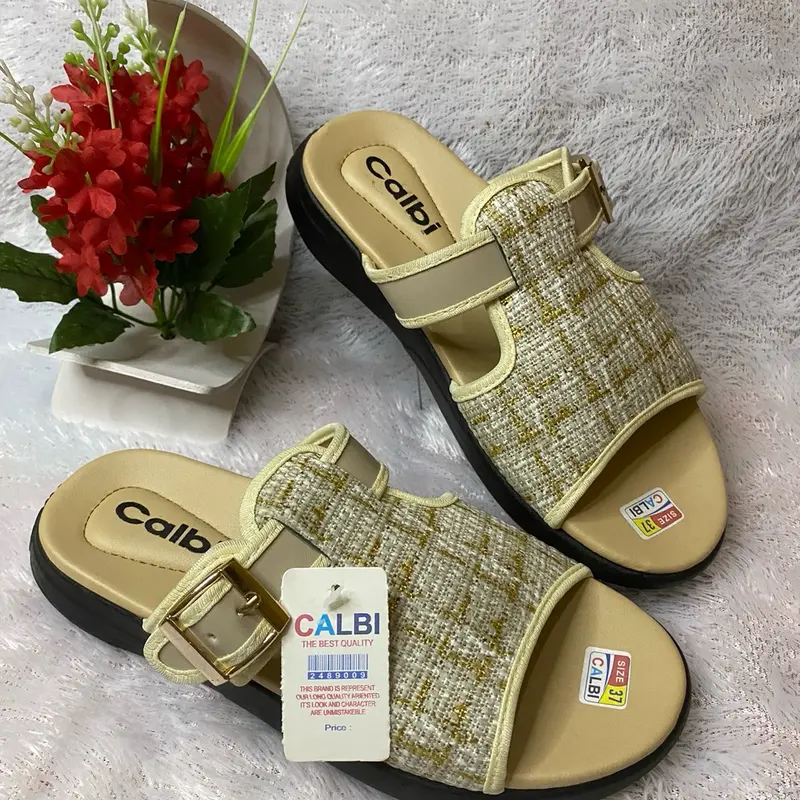 Sandal Rajut Wanita Elegan Terbaru Sendal Model Cewek Shoes Sendal Selop Terbaru 1