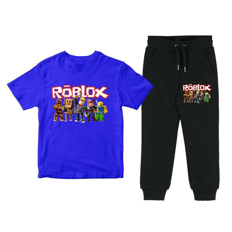 Product Introduction of Setelan Anak Kaos Dan Celana Roblox - Set Baju Roblox Anak - Baju Game Roblox 36