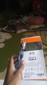 Product Review of Kabel USB Type C / Lightning JETE CA1 Fast Charging - Garansi Resmi 2 Tahun Biru Laptop Panjang from y**i 0