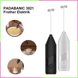 PADABANIC Frother Elektrik 3021 | Pengaduk Kopi Elektrik | Pengocok Susu Krimer | Telur