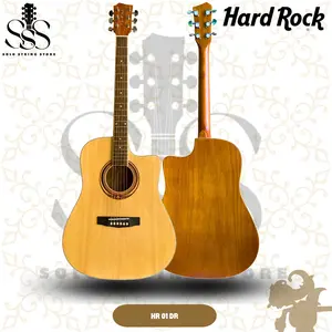 Gitar Original HARDROCK Seri HR 01 DR Top Cyprus