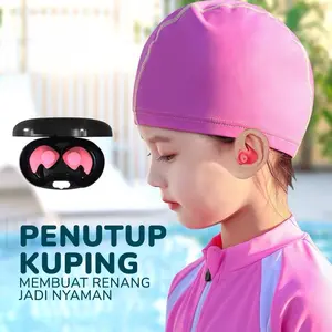 Ear Plug Ear Clip Penutup Hidung Anti Air Renang Diving Penutup Telinga