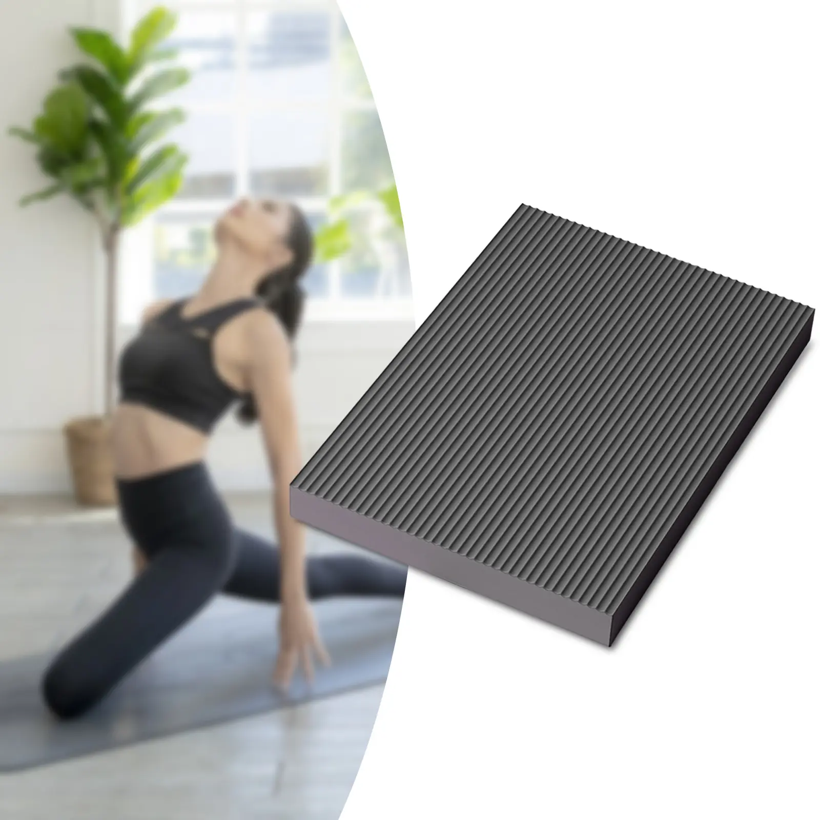 Đệm Cân Bằng, Đệm Tập Luyện Cải Tiến, Đệm Tập Luyện Lõi, Đệm Đầu Gối Chống Trượt, Thảm Tập Yoga, Đệm Thể Thao, Để Tập Thể Dục, Tập Luyện Phòng Tập Gym Thể Dục Ngoài Trời, Thích Hợp Cho Squat