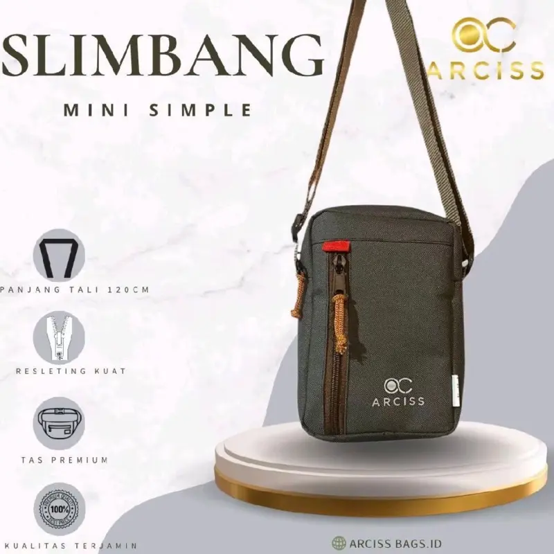 Tas selempang simple tren// tas KECIL //tas cowo kekinin