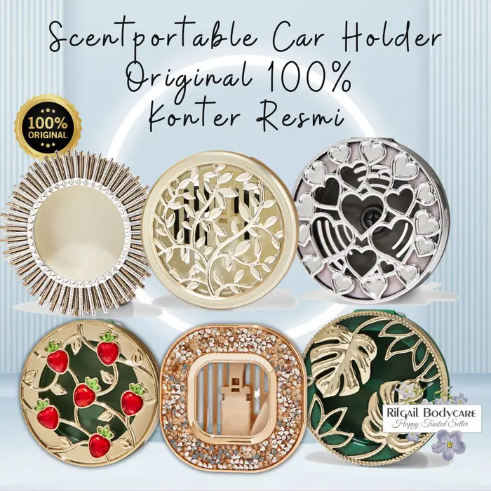 BBW Bath and Body W*rks Scentportable Car Clip (Pengharum Mobil)