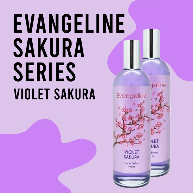Parfum Evangeline Sakura 100ml EDP Tahan Lama BPOM Parfume Wanita