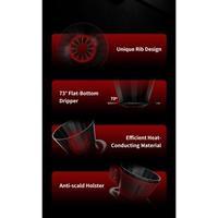 Gambar MHW-3BOMBER Meteorite Dripper - Pour Over Coffee Dripper Filter Mug Metal Cake Filter Mug Aluminum Alloy Hand Brew Coffee Filter Cups Untuk Seduhan Kopi Presisi MHW 3 BOMBER MHW3BOMBER dari Trosten Kab. Tangerang 4 Tokopedia