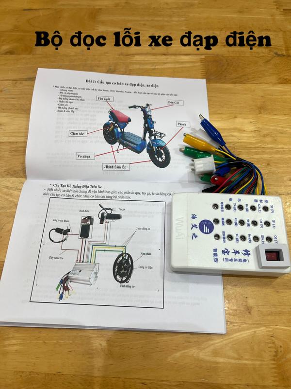 Máy test kiểm tra lỗi đọc lỗi xe điện, IC , Động cơ, tay ga xe điện và xe đạp…