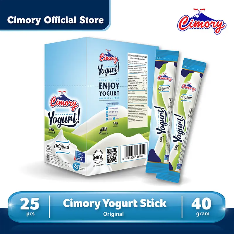 Cimory Yogurt Stick 40g - 25 Pcs