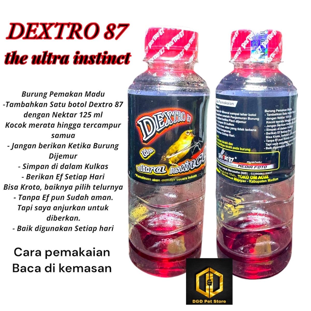 Dextro 87 Tutup merah original Dextro 87 Tutup merah original