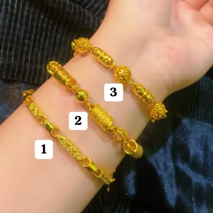 Gelang bambu mewah lapis mas awet dipakai harian keisya jewelry