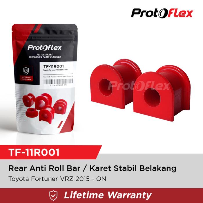 Gambar Protoflex Bushing Karet Stabil Belakang Fortuner VRZ 2015 dari PROTOFLEX Kab. Bogor Tokopedia