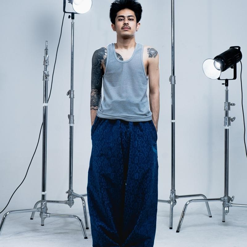 Baggy Losefit Cotton Pattern Leopard Panjang 0