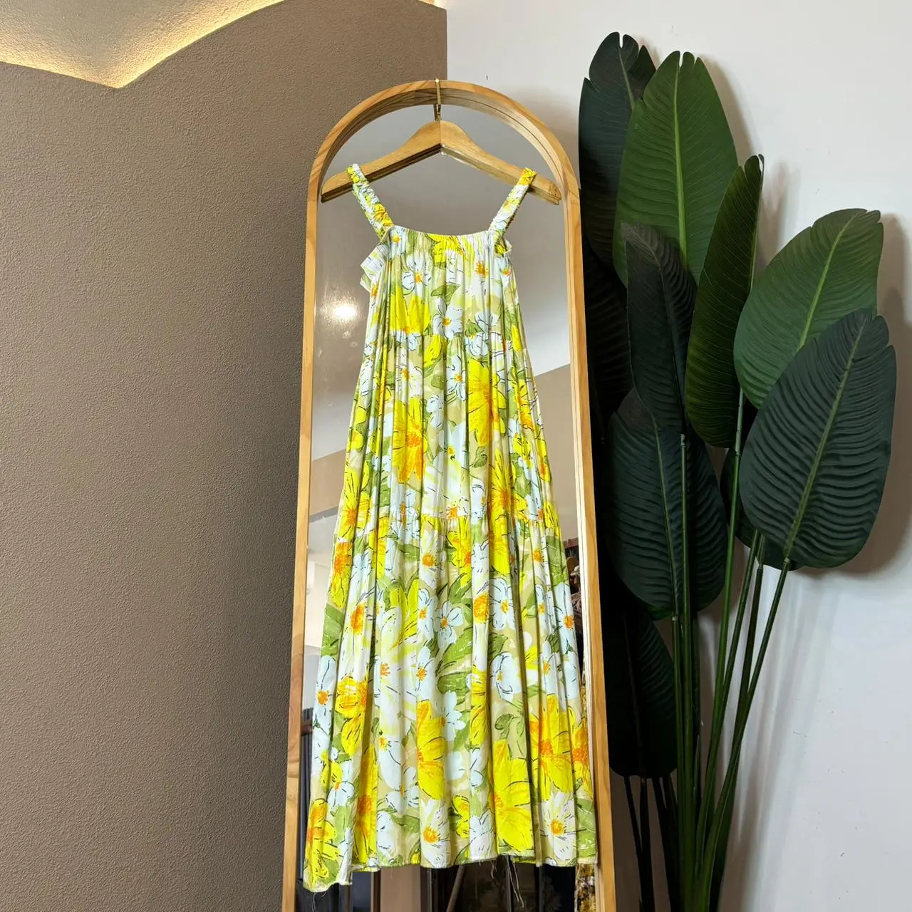 Azalia Dress Rayon Motif Bunga Baju Santai Midi Busui Bumil Gaun Wanita Terbaru Nyaman dengan Desain Unik Bahan Rayon Viscose Adem untuk Ibu Menyusui - Casual