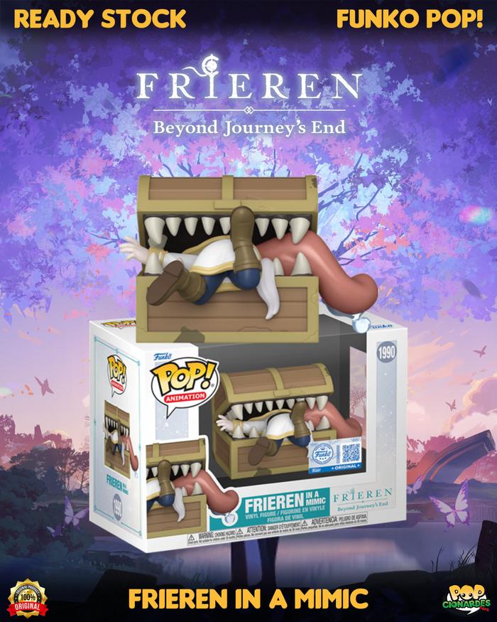 Funko Pop! Frieren In A Mimic #1990 – Figurine Vinyle, Scène De Coffre-mimic – Collection